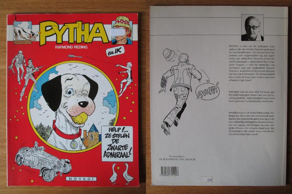 Pytha - Help!... Ze stelen de Zwarte Admiraal! (SC), Boeken, Stripboeken, Eén stripboek, Ophalen of Verzenden, Gelezen, Raymond Reding