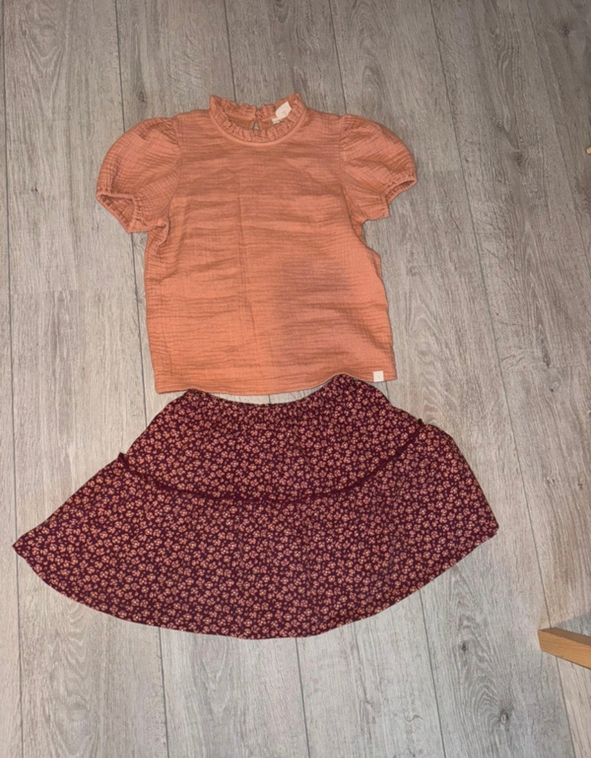 Navy Natural setje 134/140 146/152, Ophalen of Verzenden, Zo goed als nieuw, Meisje, Setje