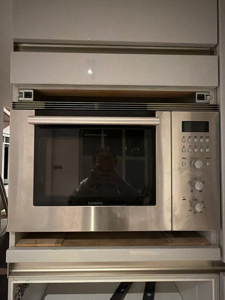Siemens magnetron / combi oven, Ophalen, Gebruikt, Magnetron, Inbouw