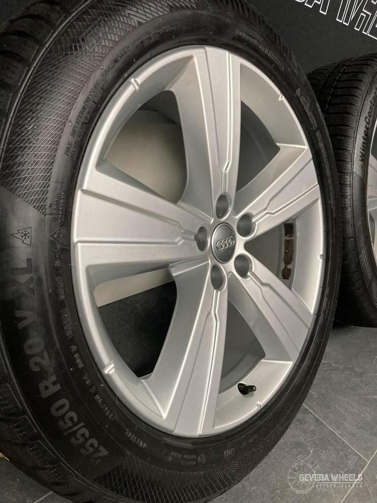 20'' originele Audi Q7 / SQ7 velgen +winterbanden 5x112 4M0, Auto-onderdelen, Banden en Velgen, Gebruikt, 255 mm, -, -