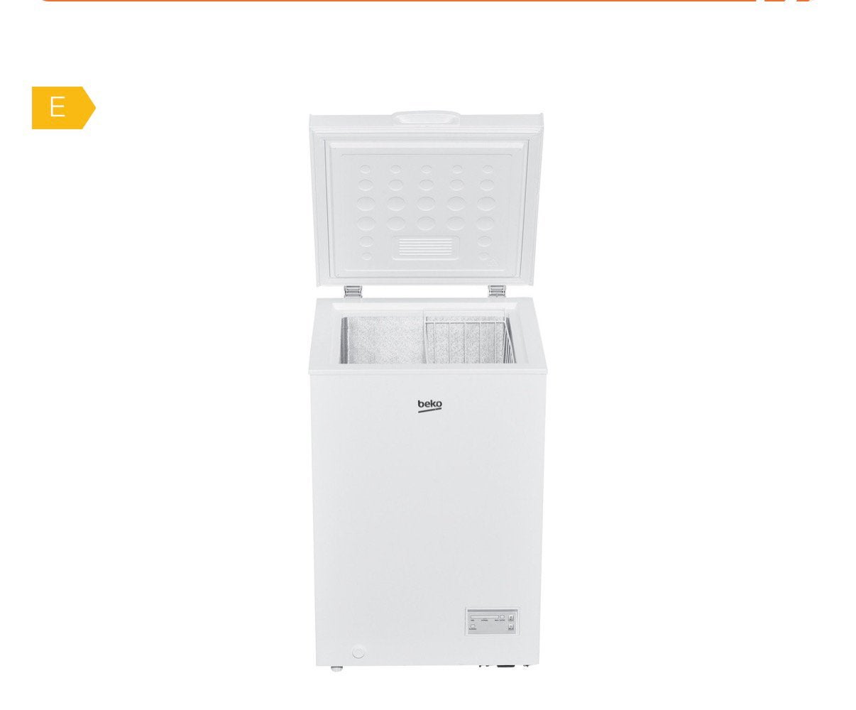Beko diepvrieskist CF100EWN 98 liter