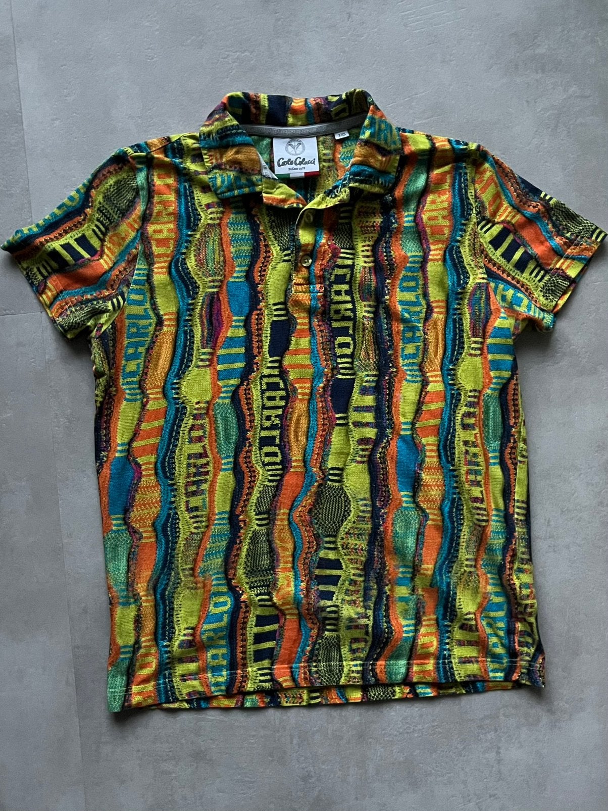 New Carlo Colucci Button Polo Shirt XXS, Ophalen of Verzenden, Nieuw, Maat 46 (S) of kleiner, Zwart