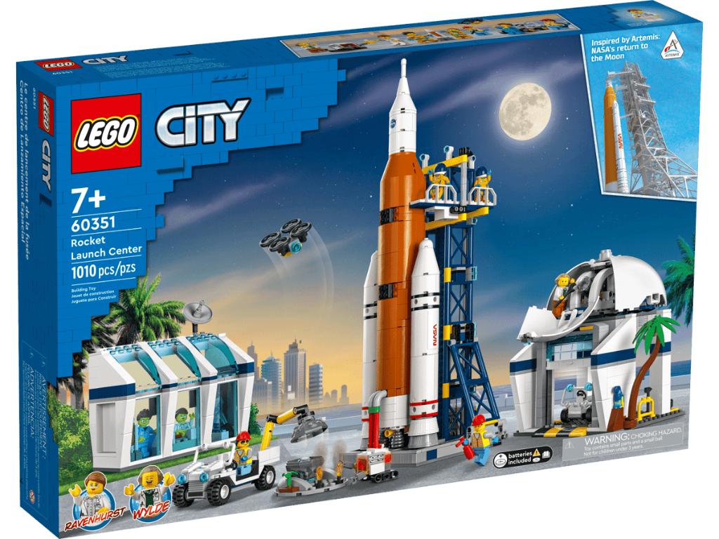 LEGO City Raketlanceerbasis - 60351, City, Lego, Ophalen of Verzenden, Zo goed als nieuw