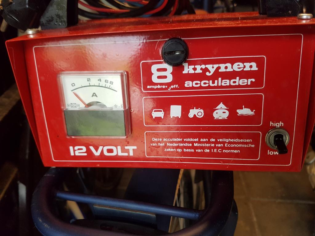 Accu lader, Ophalen