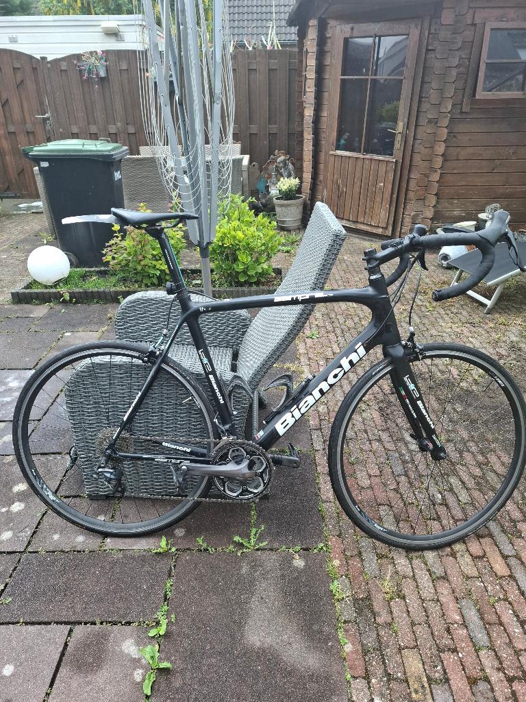 racefiets Bianchi Sempre, Gebruikt, Carbon, Overige maten, 57 tot 61 cm