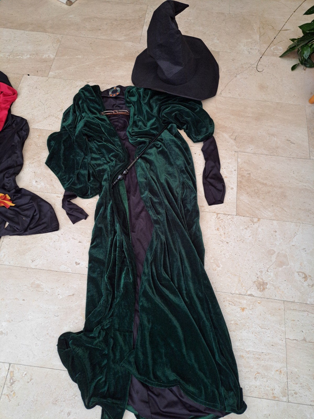 prof. Anderling en Harry Potter verkleedkleren, Overige typen, Zwart, Maat 46/48 (XL) of groter, Ophalen of Verzenden