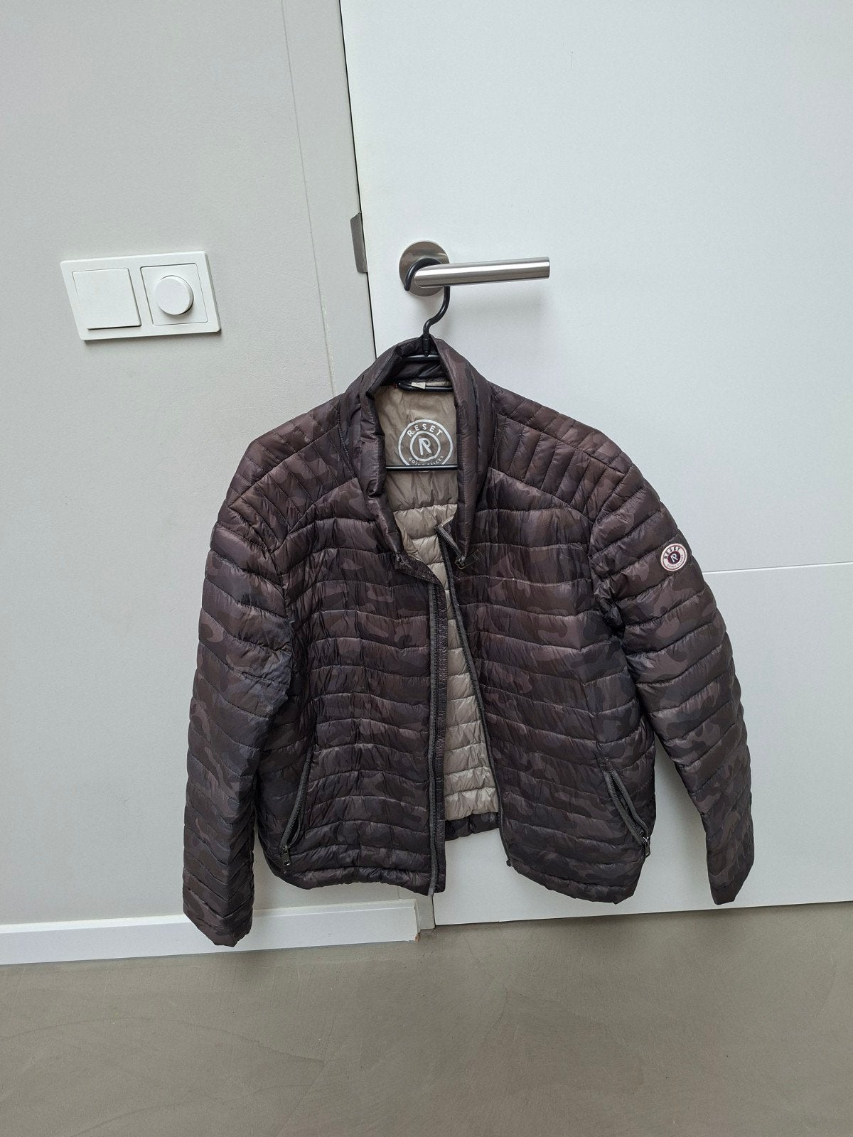 Reset gewatteerde jas camouflage XXL, Meerkleurig, Reset, Overige maten, Ophalen of Verzenden