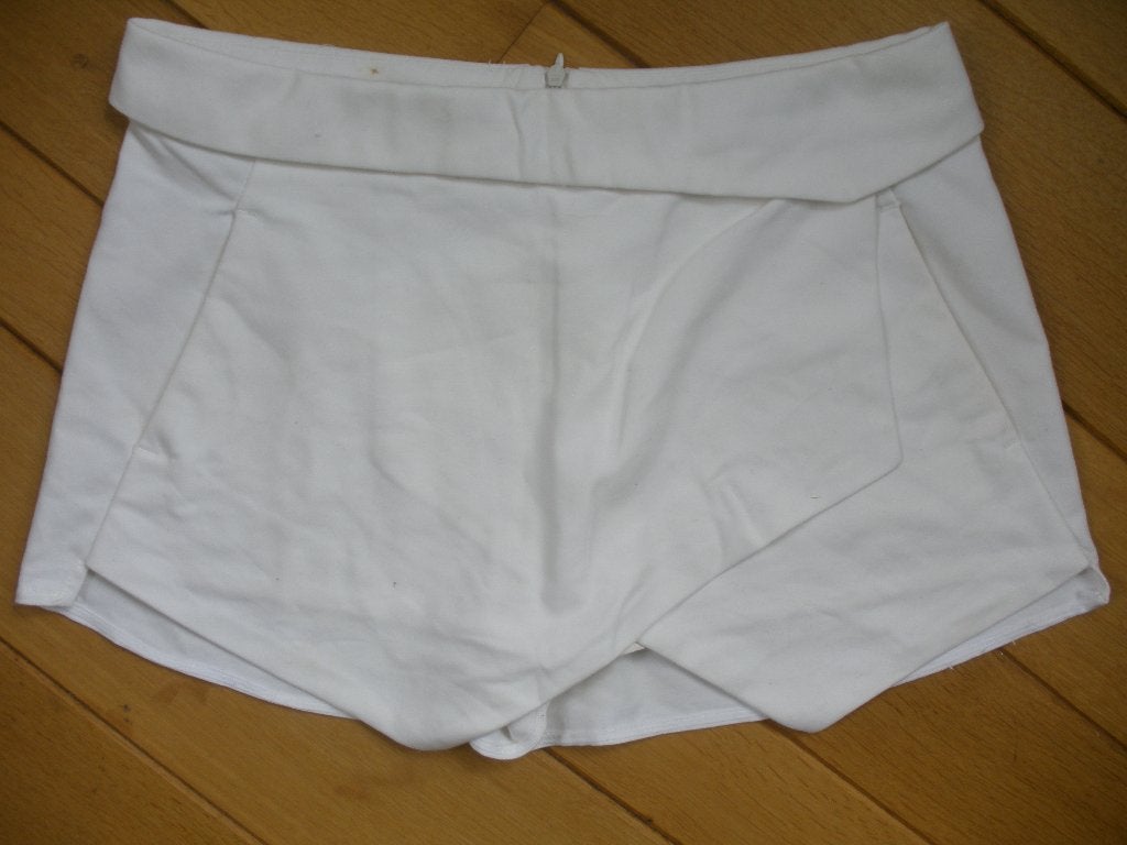 ZARA Basic broek rokje wit maat M, Kleding | Dames, Maat 38/40 (M), Kort, Wit, Ophalen of Verzenden