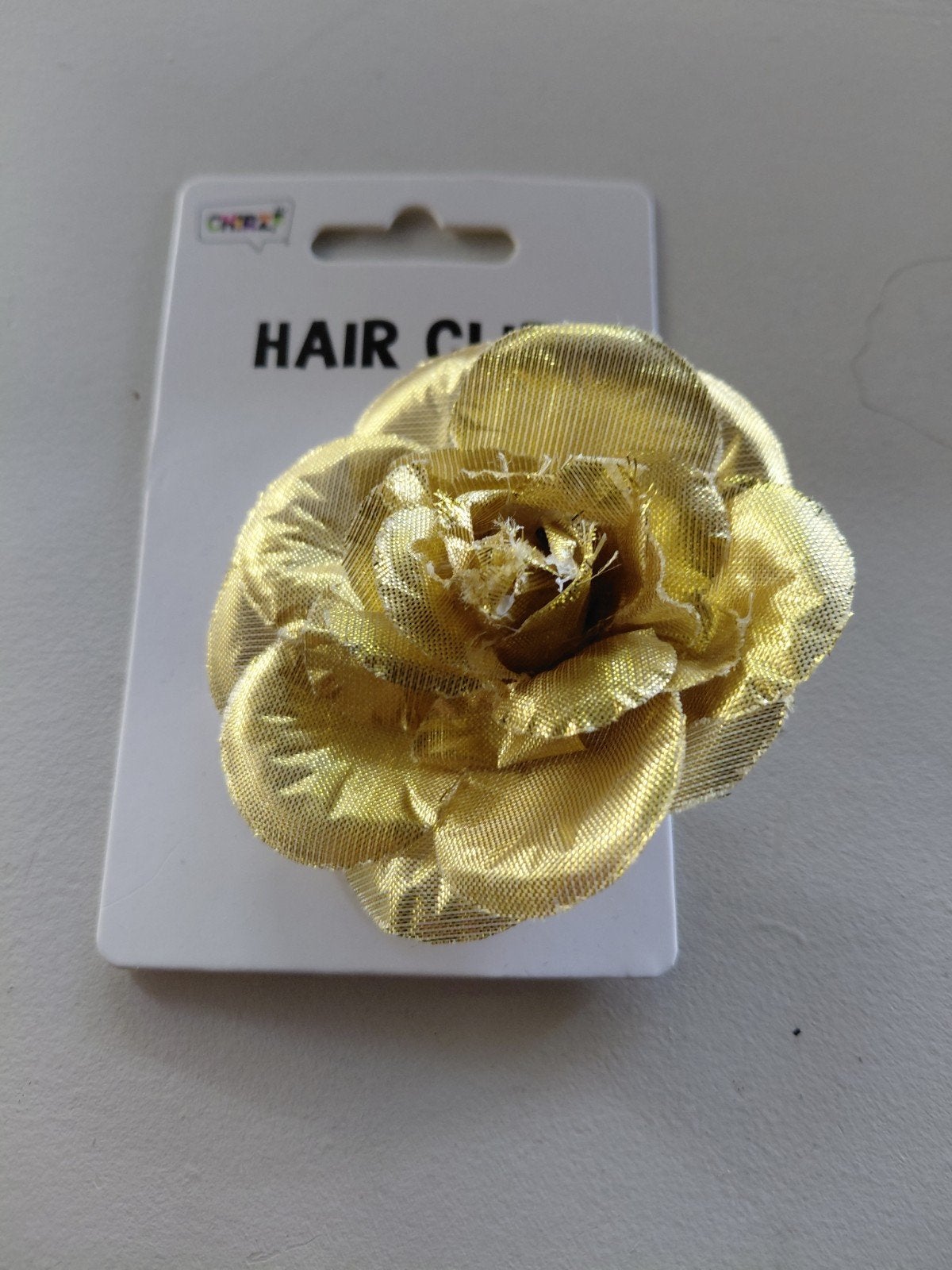 Haarclip goud, Ophalen of Verzenden, Zo goed als nieuw, Carnaval