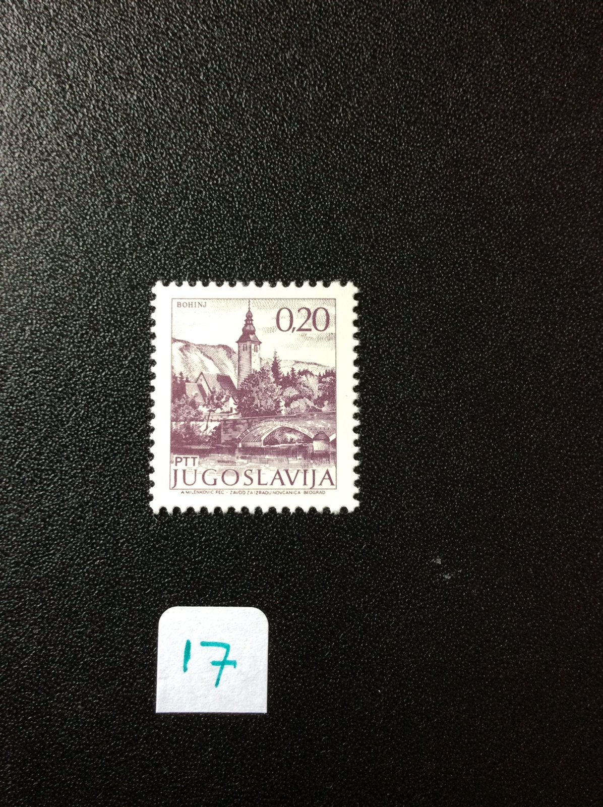 Joegoslavie postzegel 1978 pfr Mi 1493 11xA, Ophalen of Verzenden, Joegoslavië, Postfris