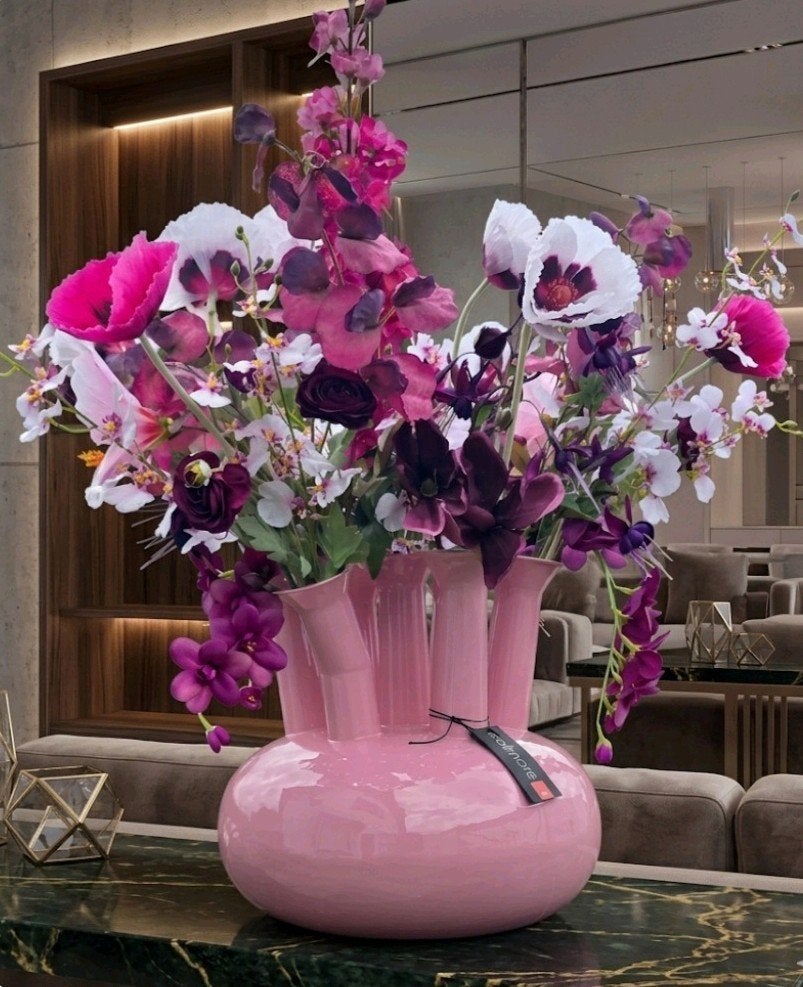 Luxe colmore 40x40x38, Huis en Inrichting, Woonaccessoires | Kunstplanten en Kunstbloemen, Nieuw, Ophalen of Verzenden, Steen/keramiek
