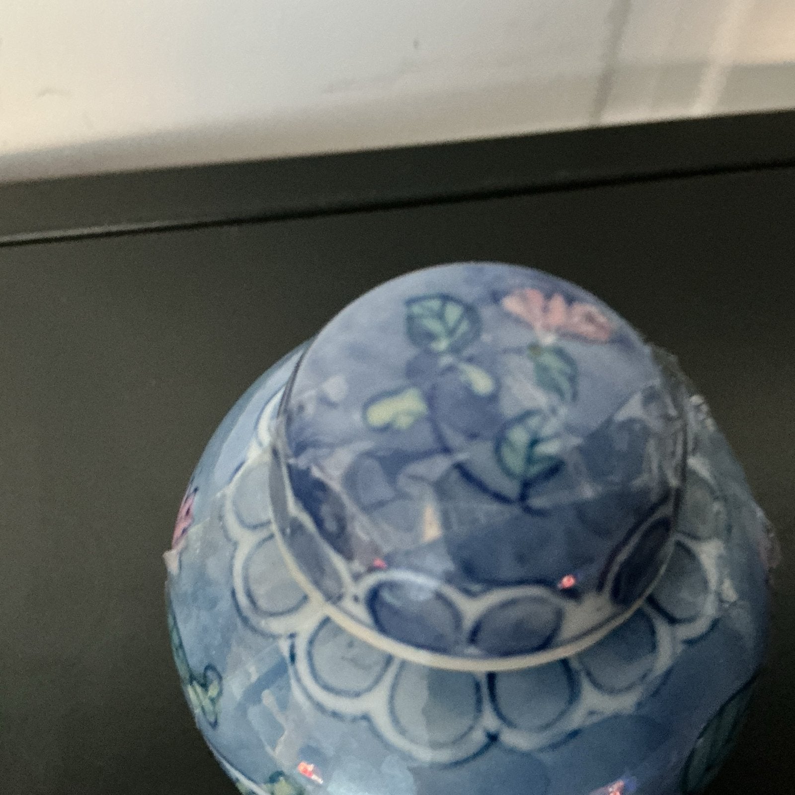 Decoratieve Chinese gemberpot met bloemmotief, Ophalen of Verzenden