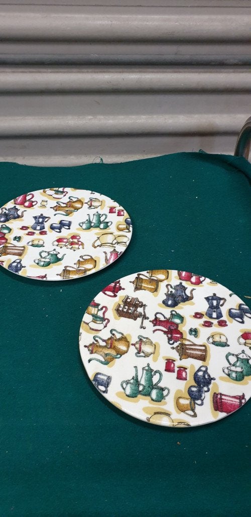 onderzetters met afbeeldingen koffiekannen, Ophalen of Verzenden, 'T Olde Gre-j, Info@toldegrej.nl, Endepoelstraat 20f Didam
