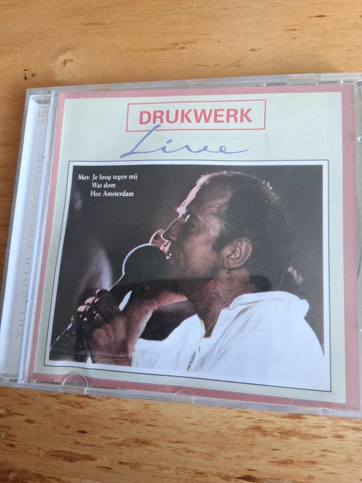 Drukwerk Live CD - The Gold Collection, Ophalen, Gebruikt, Live-album, Pop