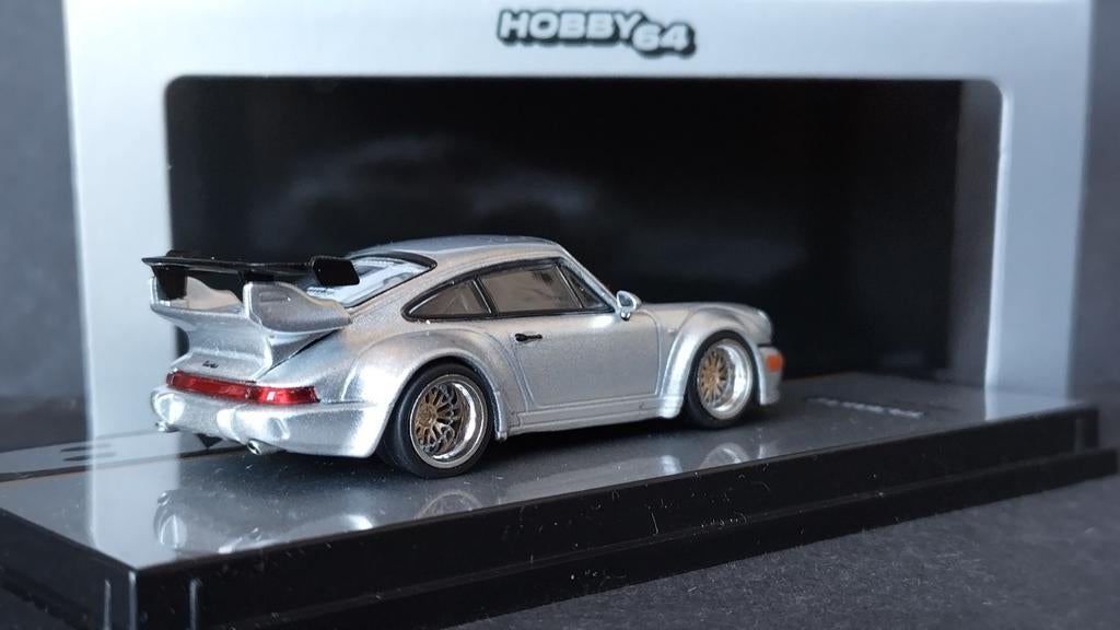 Porsche 911 RWB Rauh Welt Begriff 1:64 Hobby64 Tarmac Pol, Auto, ., Ixo Tarmac, Nieuw