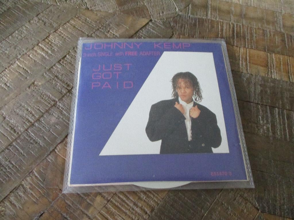 Johnny Kemp - Just Got Paid, Cd's en Dvd's, Cd Singles, Gebruikt, Maxi-single, Ophalen of Verzenden, 1 single