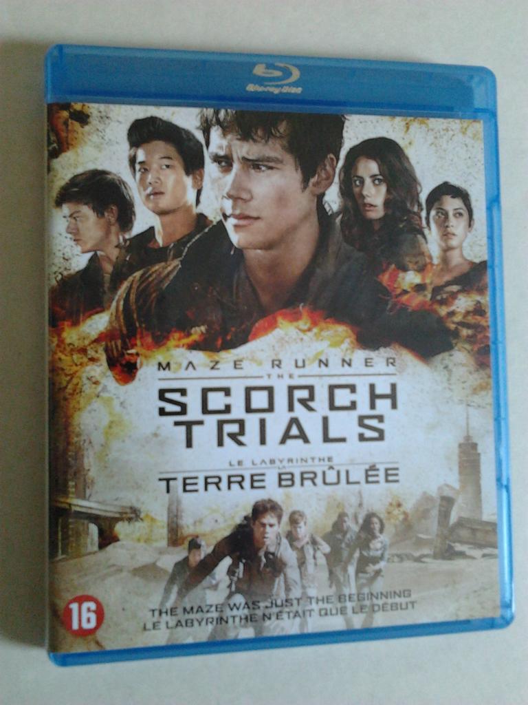 Maze Runner The Scorch Trials Bluray, Cd's en Dvd's, Ophalen of Verzenden, Zo goed als nieuw, Science Fiction en Fantasy