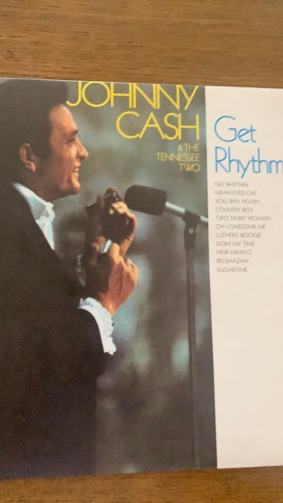 Johnny Cash - get rhythm, Cd's en Dvd's, Vinyl | Rock, Ophalen of Verzenden, Zo goed als nieuw, Singer-songwriter