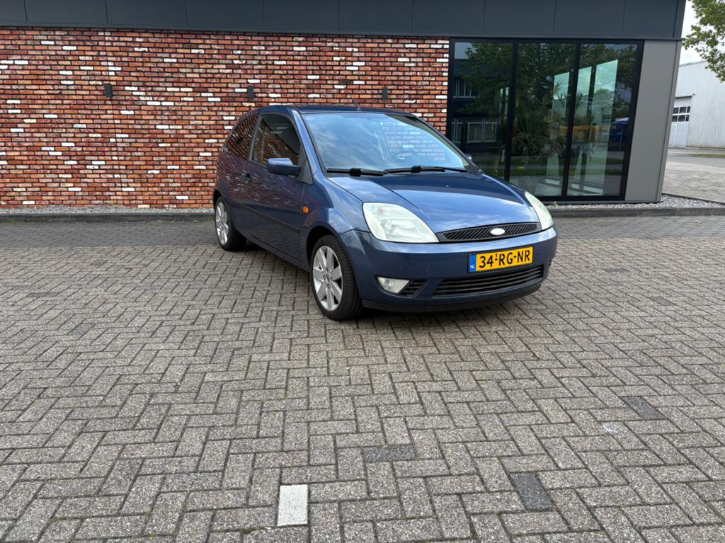 Ford Fiësta 1.3 8V 3DR 2005 Blauw, Auto's, Ford, 1299 cc, 40 €/maand, 4 cilinders, Blauw