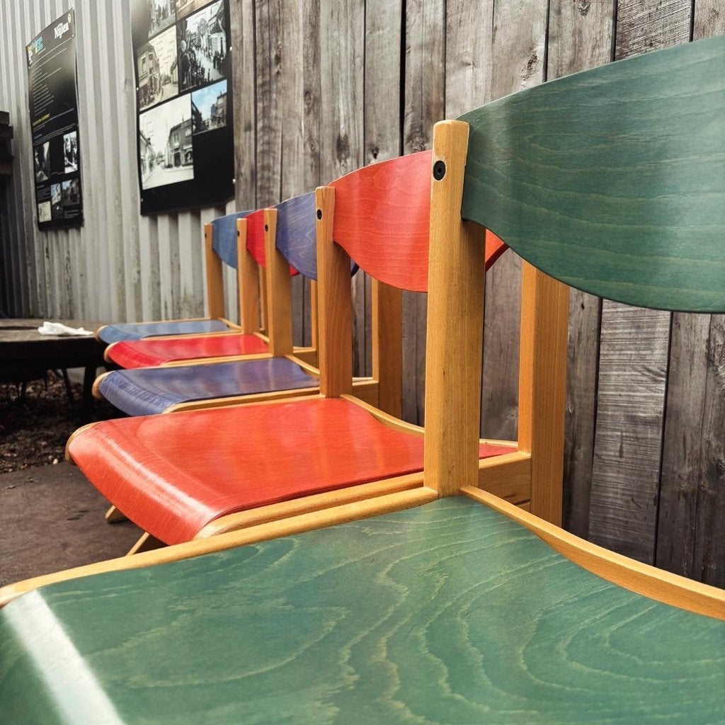 Retro toppers uit de Bauhaus periode (300 op voorraad), Gebruikt, Overige kleuren, Verzenden, Retro toppers uit de Bauhaus periode