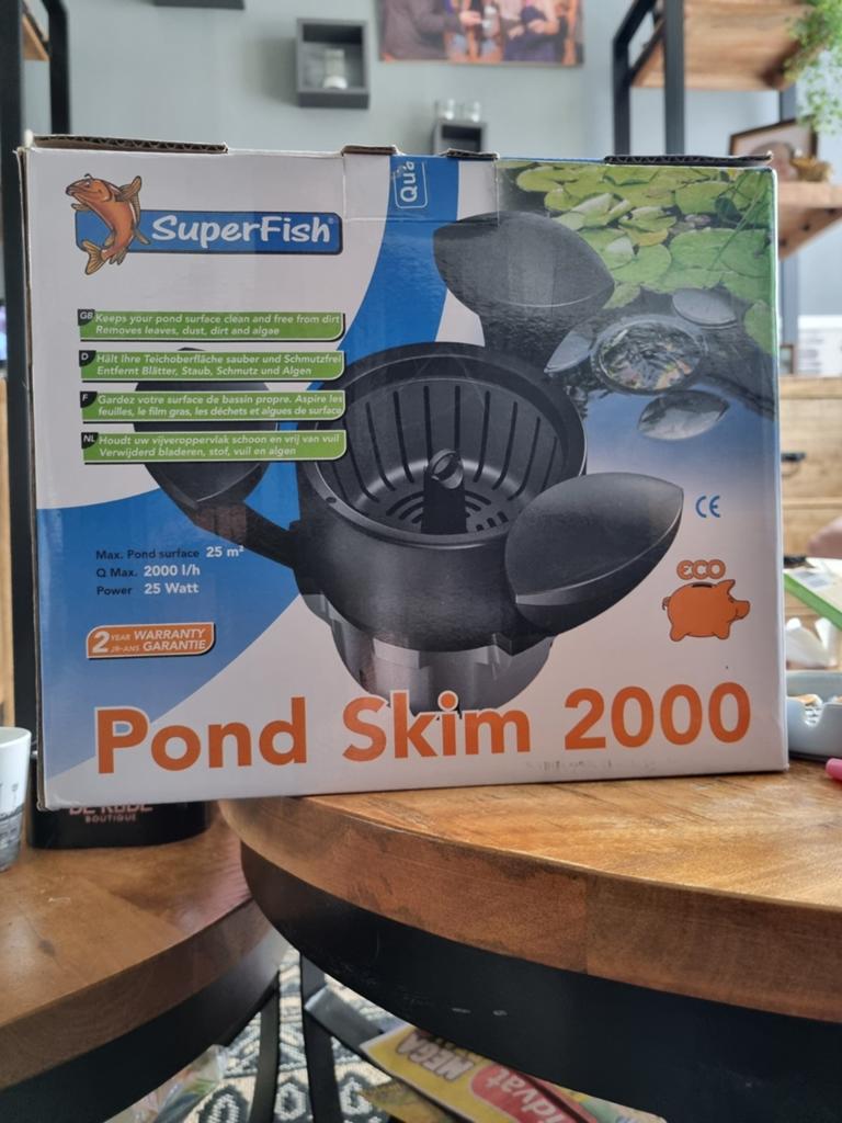 Vijverstofzuiger te koop van het merk superfish., Tuin en Terras, Vijver-toebehoren, Ophalen, Nieuw