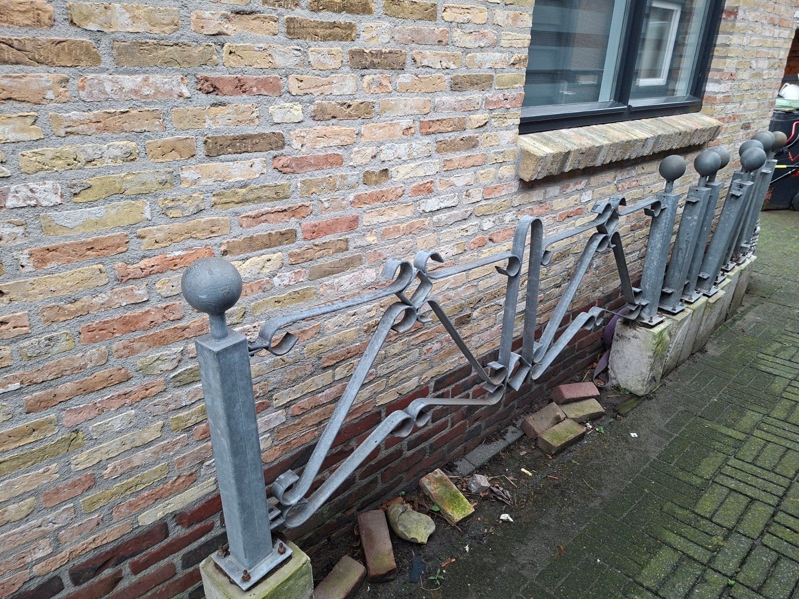 Tuin hekjes, Ophalen, IJzer