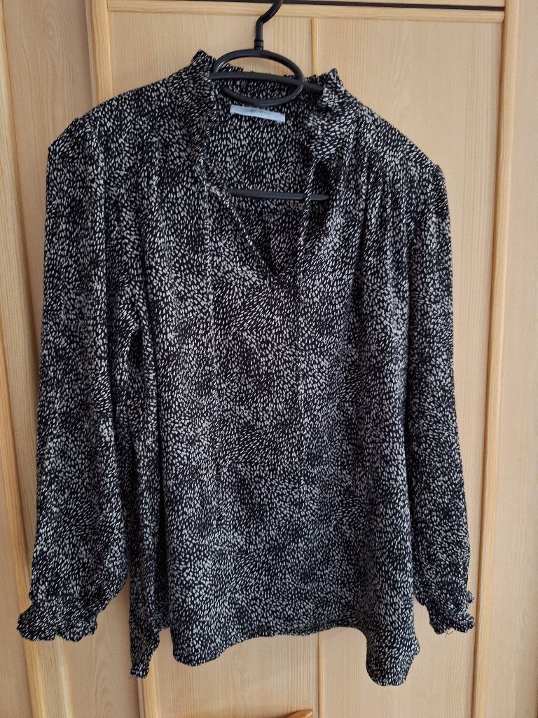 By-Bar blouse met print, By-bar, Zwart, Ophalen of Verzenden, Zo goed als nieuw