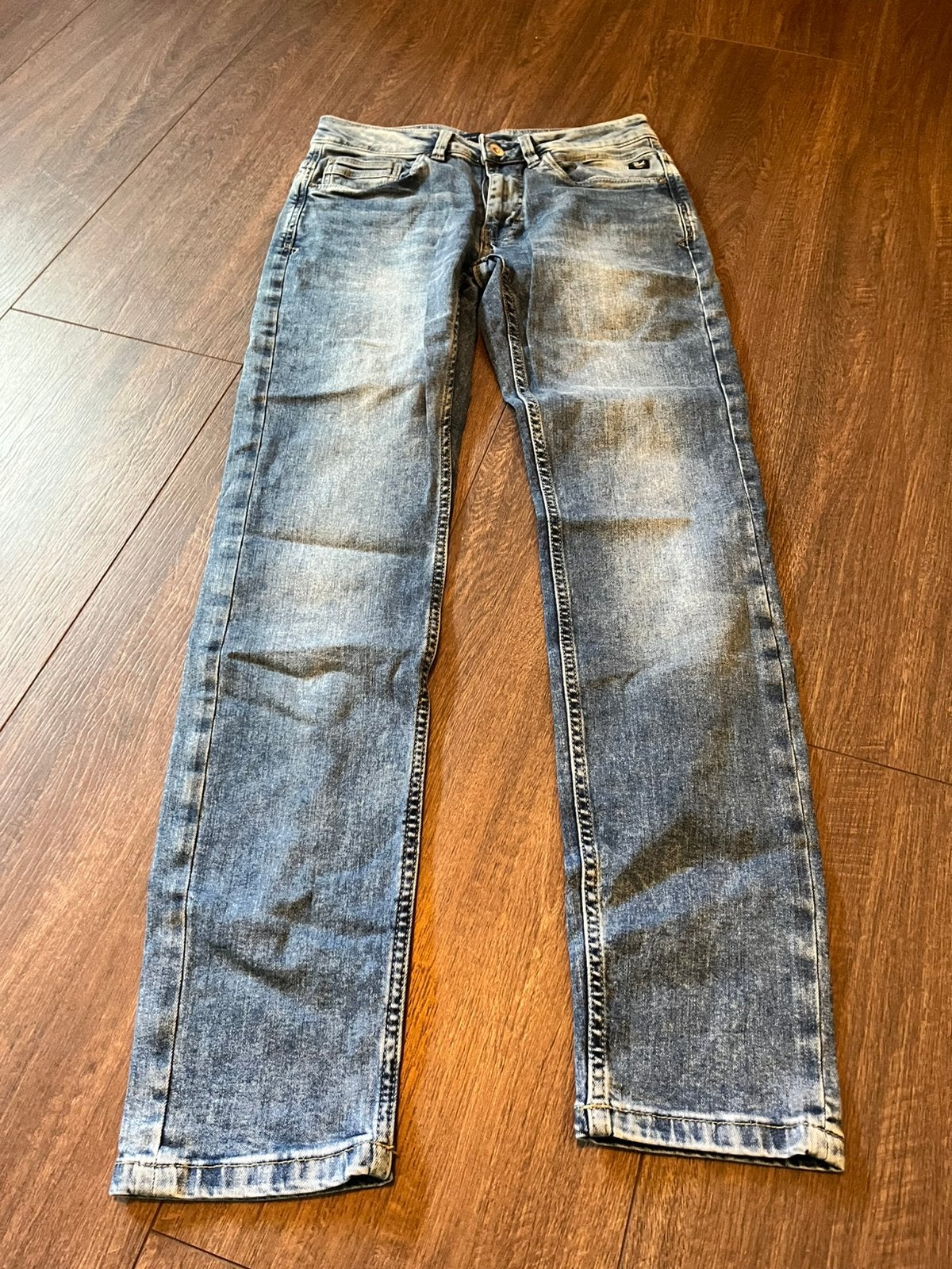 Petrol Industries Seaham blauwe slim fit jeans, maat W28 L32, Ophalen of Verzenden, Zo goed als nieuw, Blauw, W28 - W29 (confectie 36)