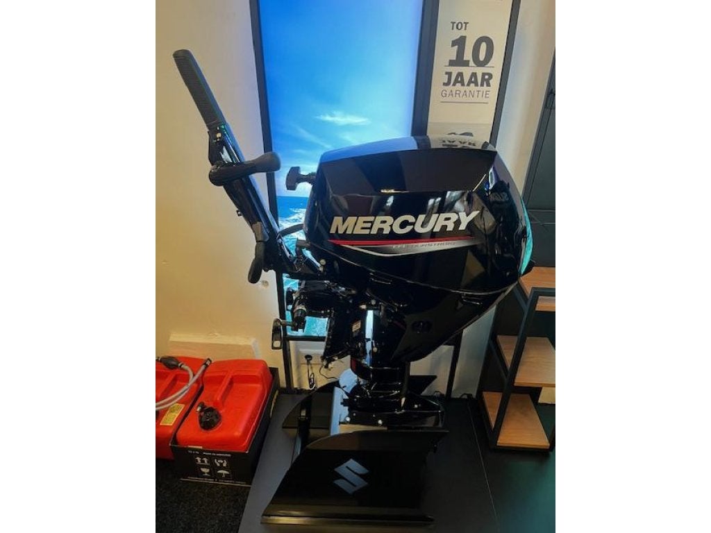 Mercury 15 pk kortstaart als NIEUW, Nieuw, Benzine
