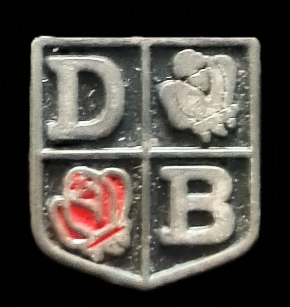 David Brown speld- zwart blik, Verzenden, Gebruikt, Transport, Speldje of Pin
