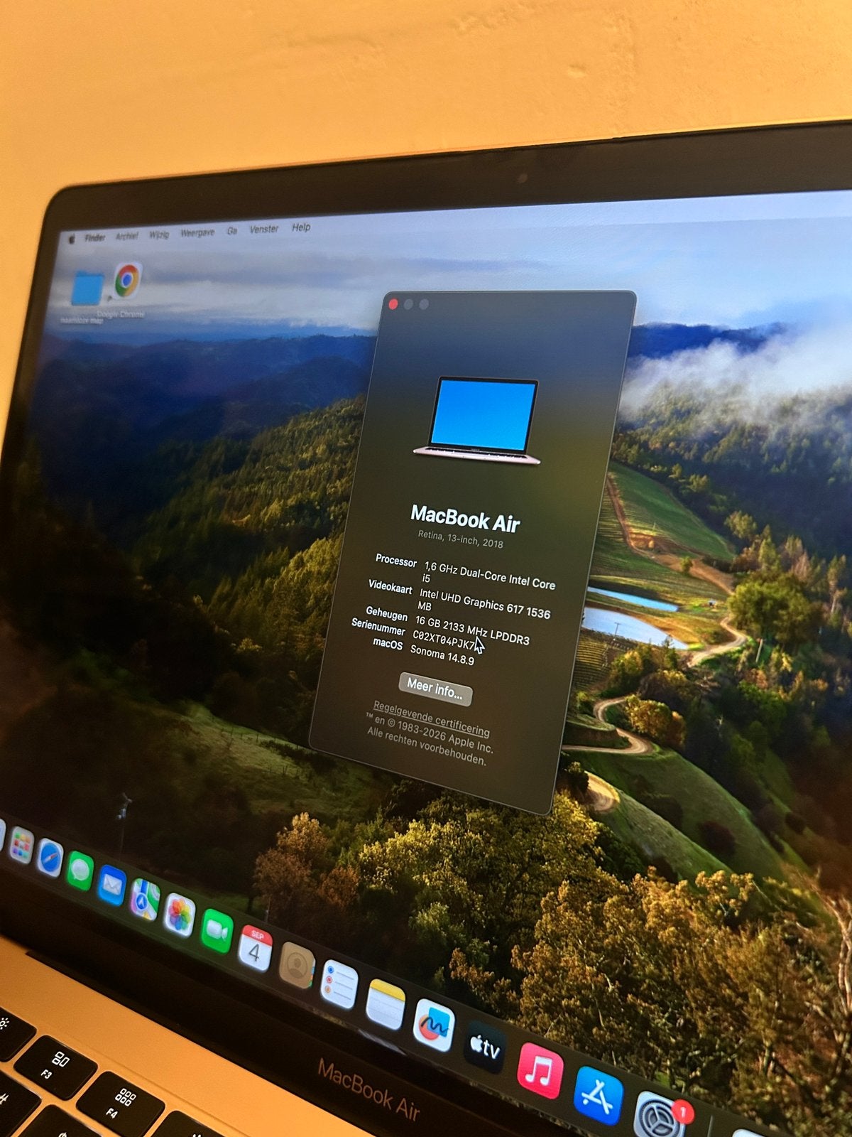 Foto 4 van MacBook Air 2018 | 16GB RAM | 1,5TB opslag