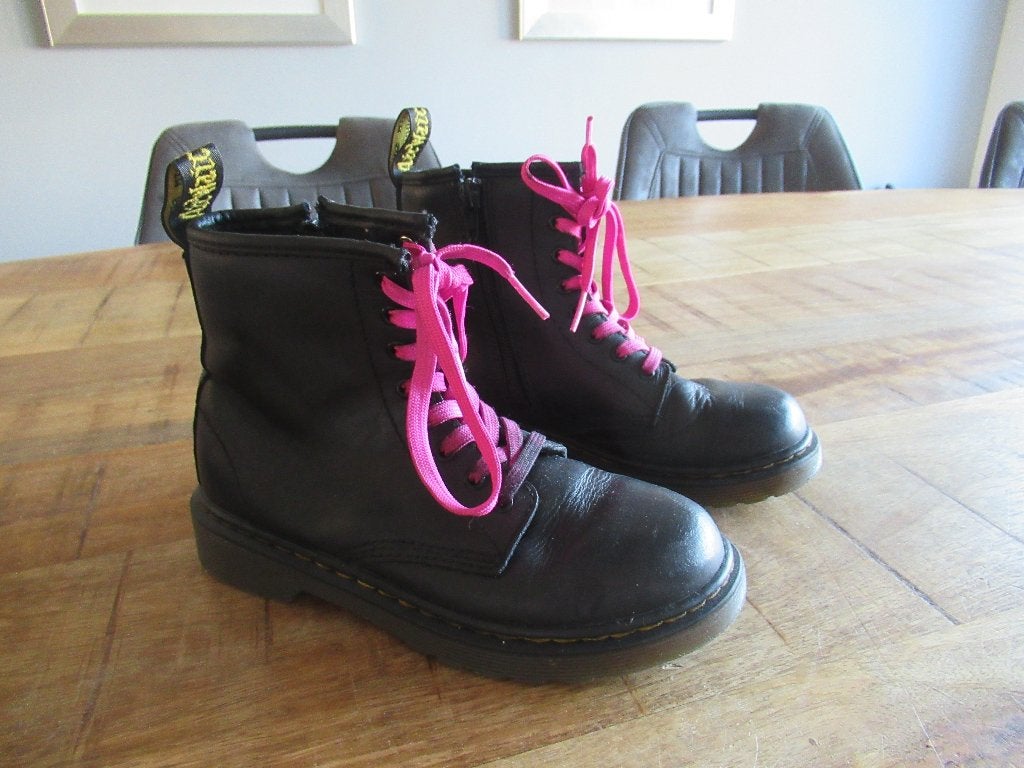 Dr Martens zwarte boots laars maat 33, Dr. Martens, Jongen of Meisje, Schoenen, Ophalen of Verzenden