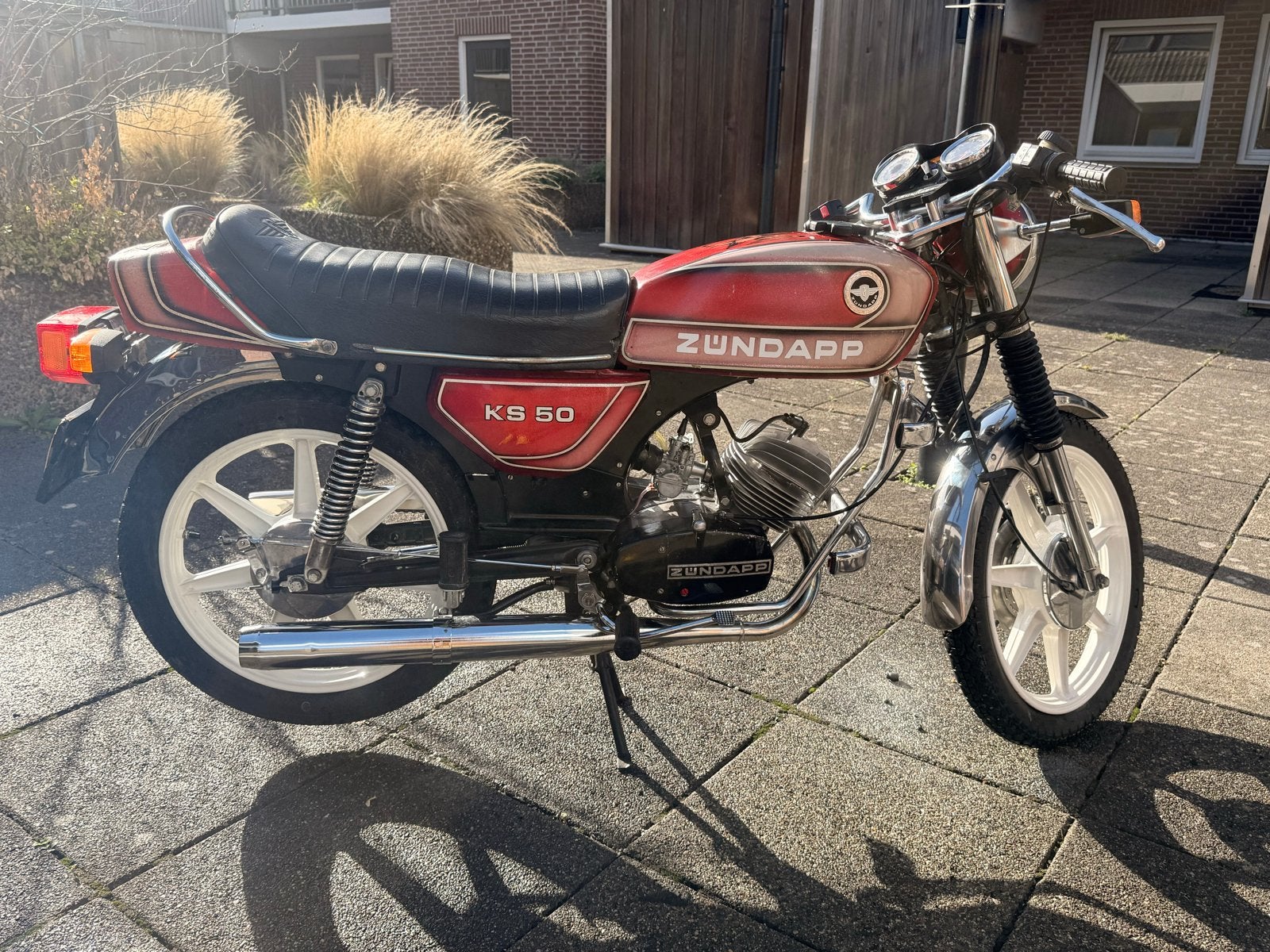 Zundapp KS50 brommer, Fietsen en Brommers, Ophalen, Gebruikt, 60 cc, Maximaal 45 km/u