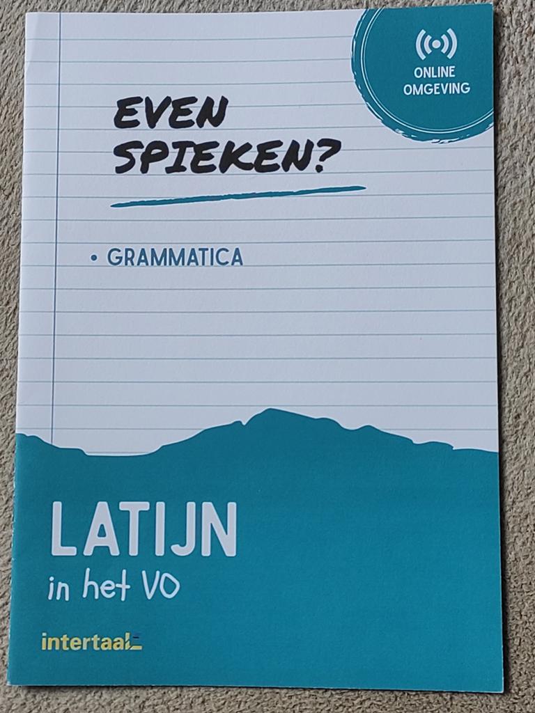 Even Spieken? Latijn Grammatica in het VO - Intertaal, Ophalen of Verzenden, Alpha, Zo goed als nieuw, Overige niveaus