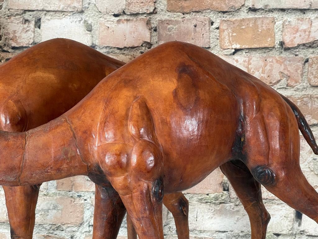 Vintage Kamelen Sculptuur – Set van 2 bij TheReSales, Verzamelen, Beelden en Beeldjes, Ophalen, Zo goed als nieuw, Dier