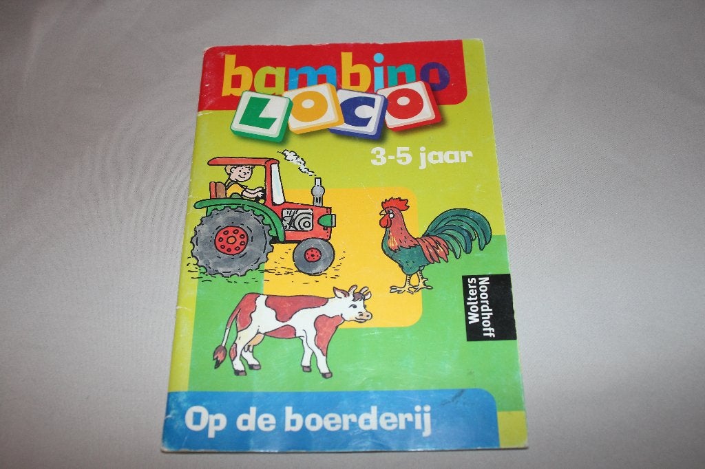 Bambino Loco - Op de boerderij 3/5 jaar, Ophalen of Verzenden, Gebruikt, Puzzelen