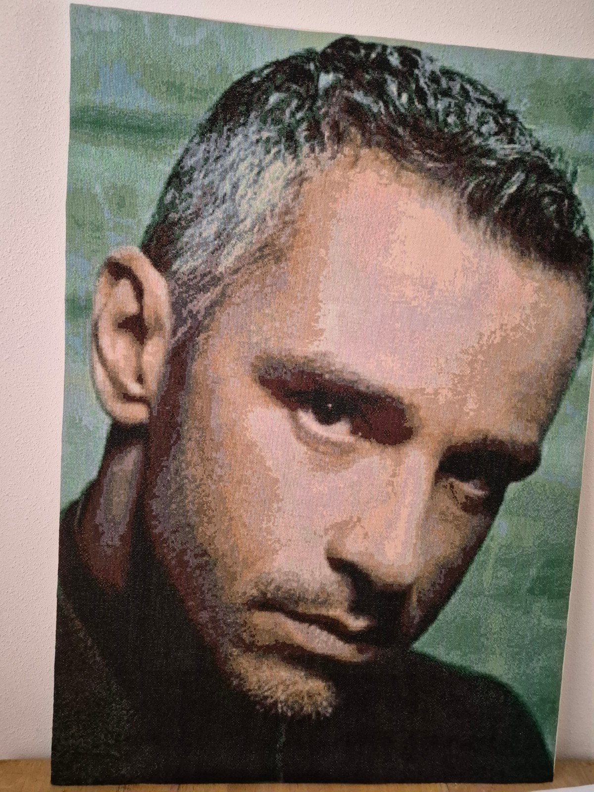 geborduurde foto Eros Ramazzotti, Ophalen, 1980 tot heden