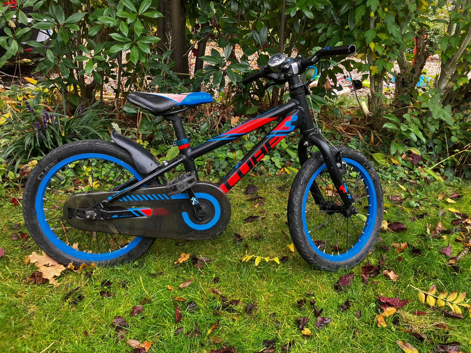 Cube fiets 16 inch, Ophalen, Terugtraprem, Staal, 16 tot 20 inch