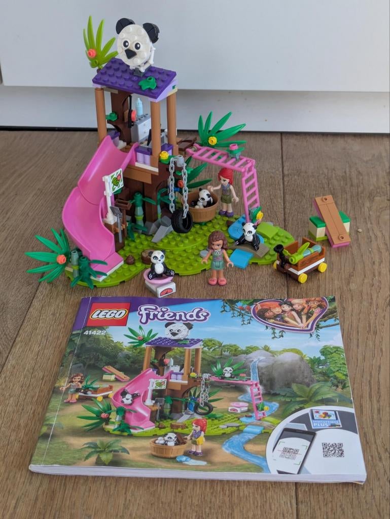 Lego Friends Panda jungle boomhut 41422, Ophalen of Verzenden