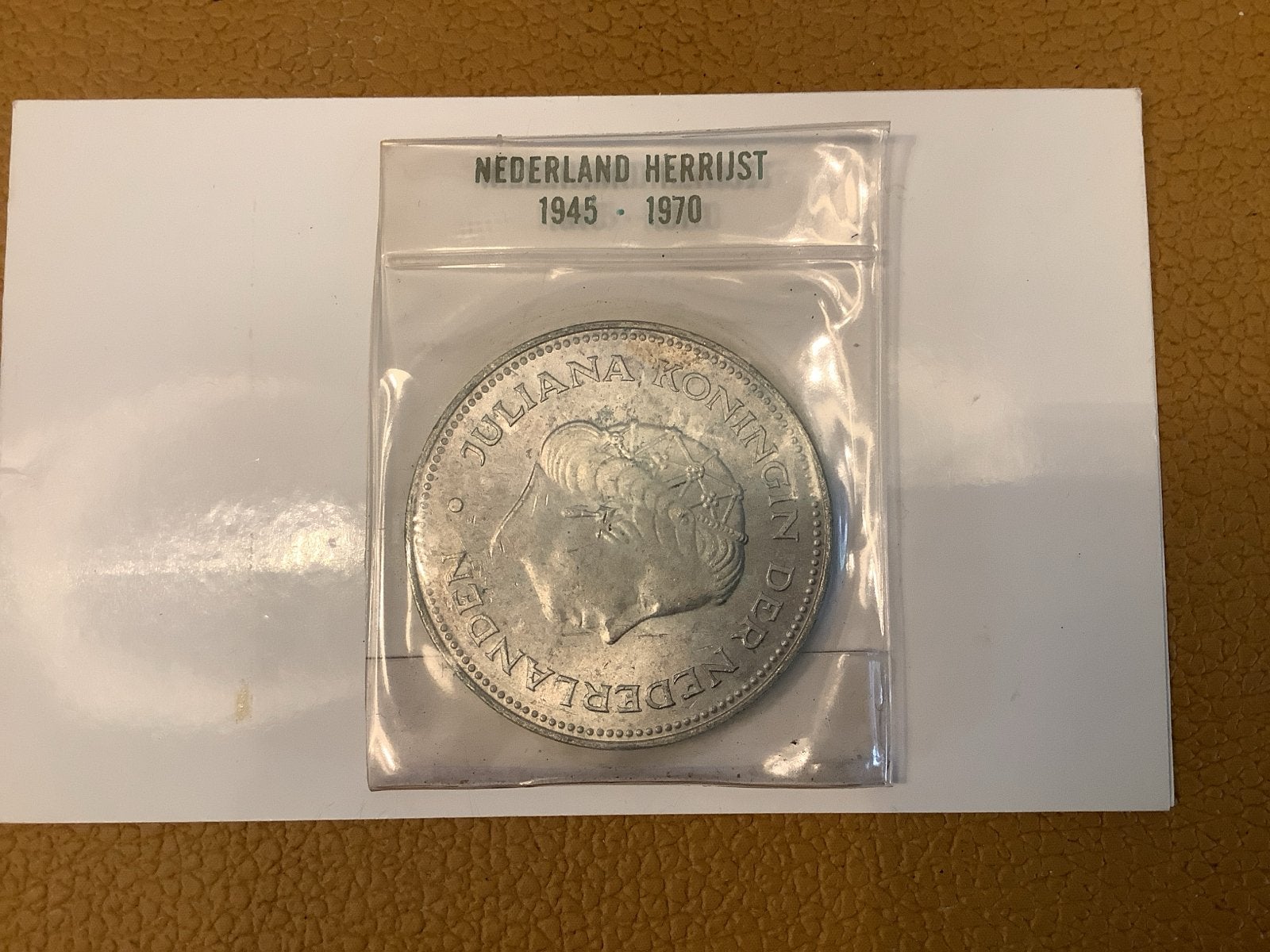 Zilveren 10 Gulden Munt Juliana Nederland Herrijst 1945-1970, Postzegels en Munten, Munten | Nederland, Koningin Juliana, Zilver