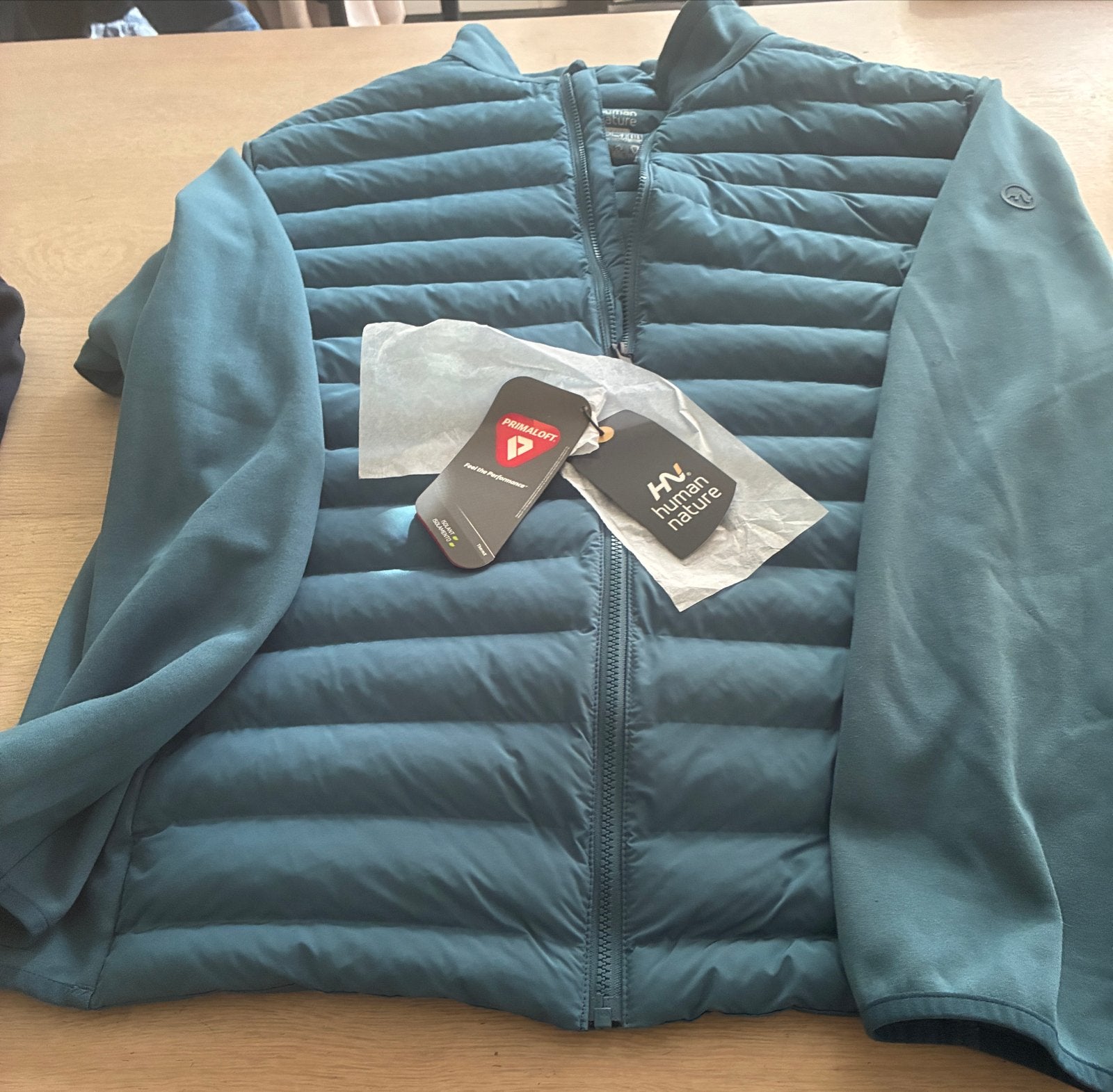 Nieuw Human Nature jack 4XL ANWB - Ongebruikt met kaartjes, Ophalen of Verzenden, Nieuw, Overige maten, Blauw