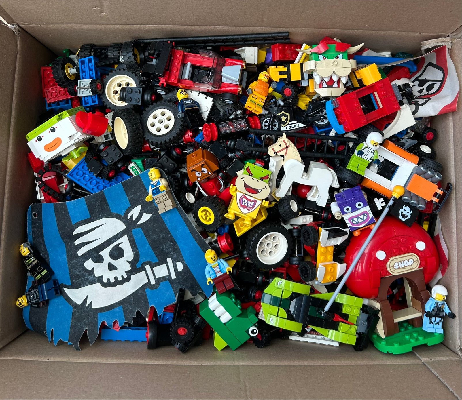 5,8KG LEGO, Lego, Ophalen of Verzenden, Zo goed als nieuw, Losse stenen