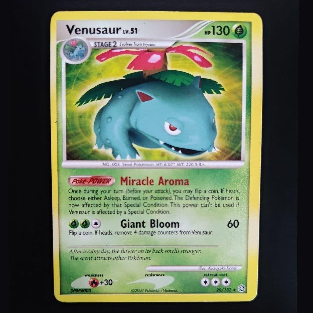 Venusaur #20 Pokemon Secret Wonders, Verzenden, Gebruikt, Losse kaart