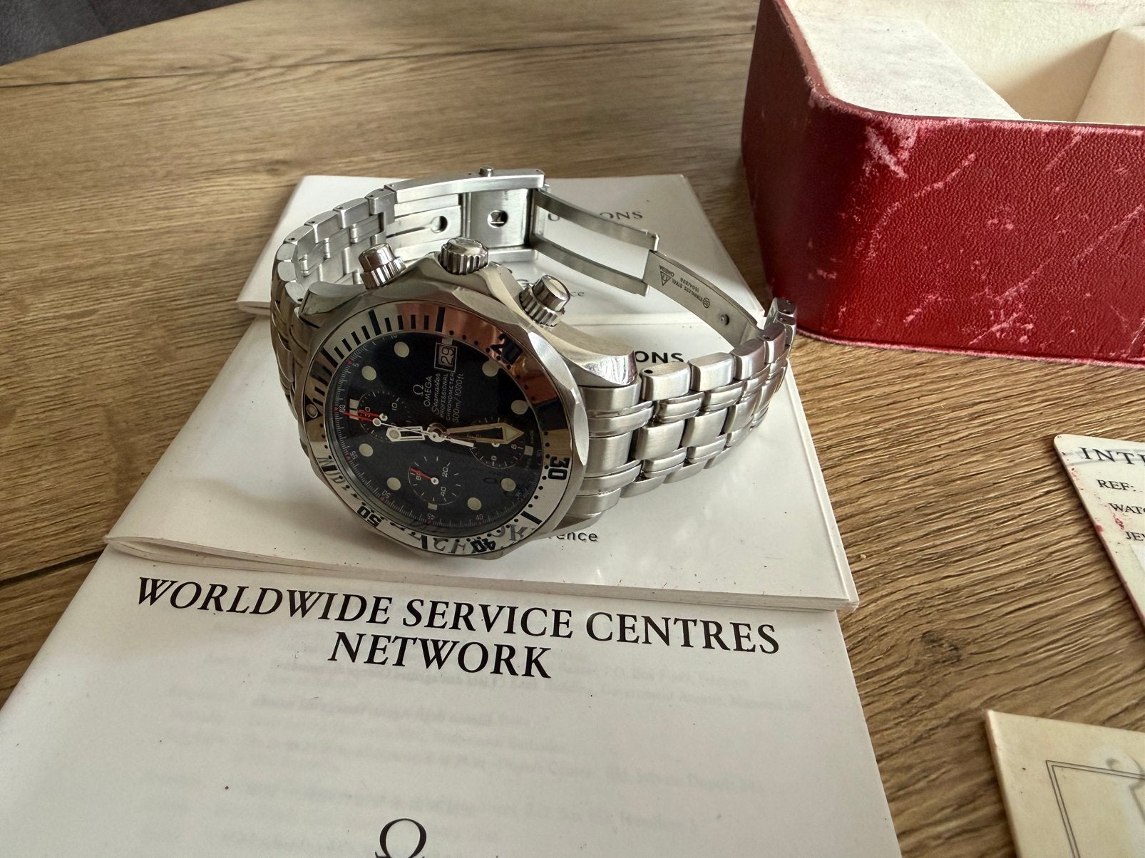 Schitterende Omega Seamaster Diver Automatic, Staal, Staal, Polshorloge, Ophalen of Verzenden