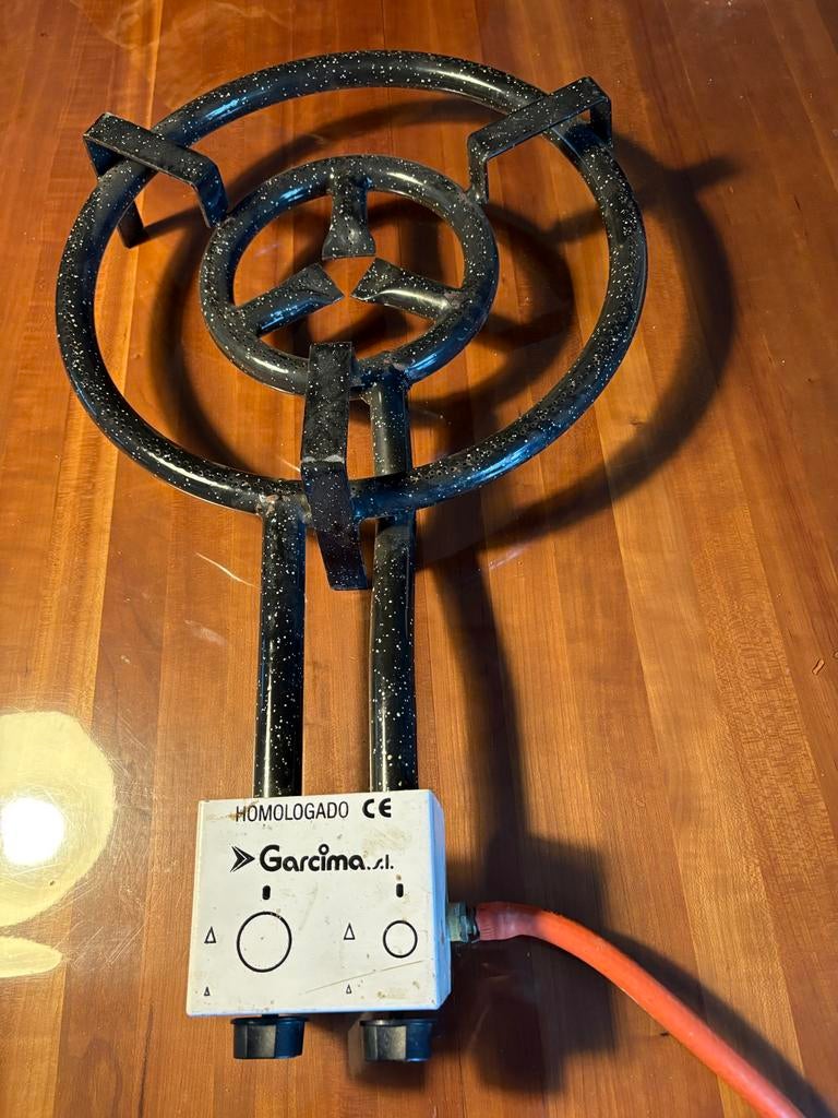 Garcima Paellapan Brander - Perfect voor buiten koken, Tuin en Terras, Gasbarbecues, Ophalen, Zo goed als nieuw
