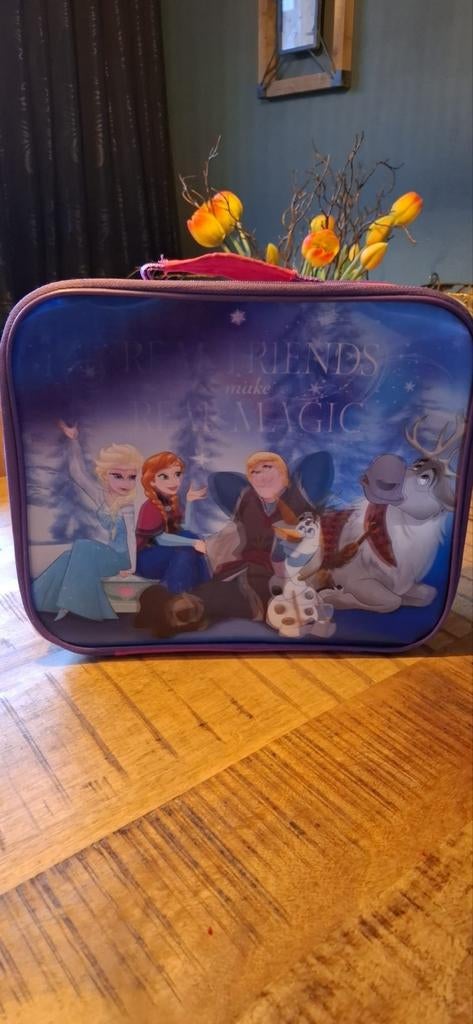 Frozen koffer met servies en bestek., Ophalen, Overige instrumenten