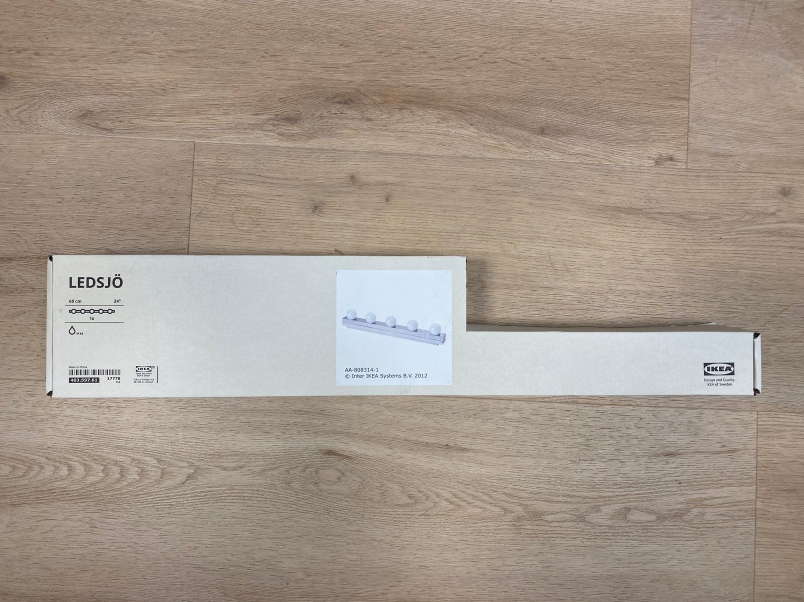 Ikea Ledsjo lamp ***NIEUW***, Ophalen of Verzenden, Nieuw, Wandlamp