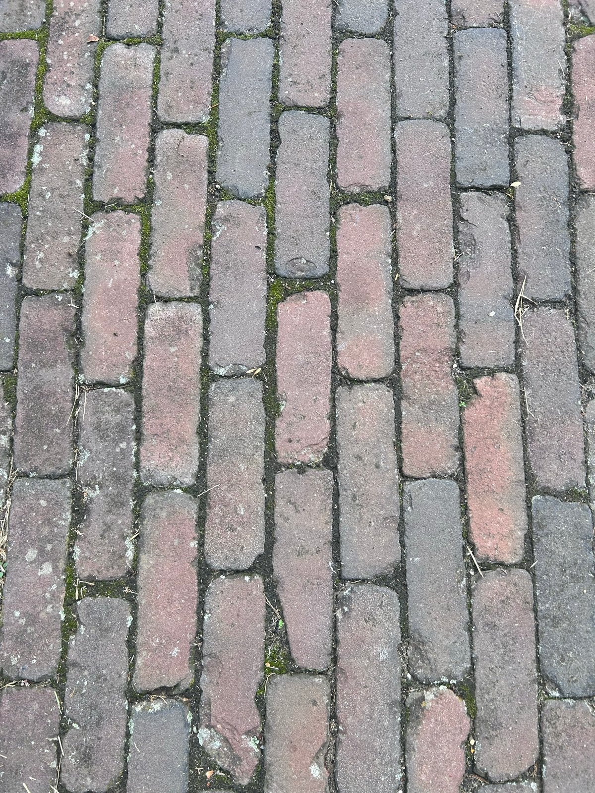 Oude gebakken straat klinkers - ca. 20 m², Ophalen, Gebruikt, Keramiek, Klinkers