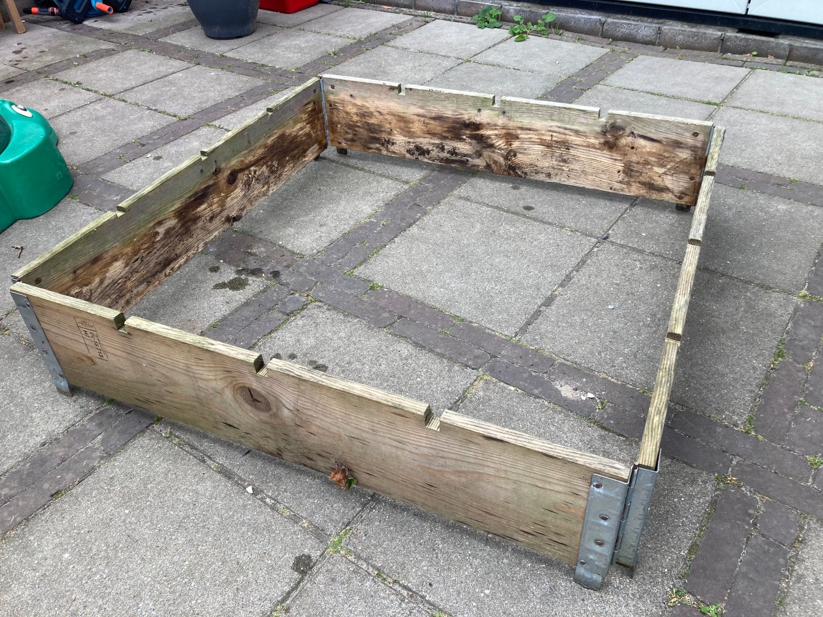 Moestuinbak, Ophalen, Gebruikt, Minder dan 30 cm, Vierkant