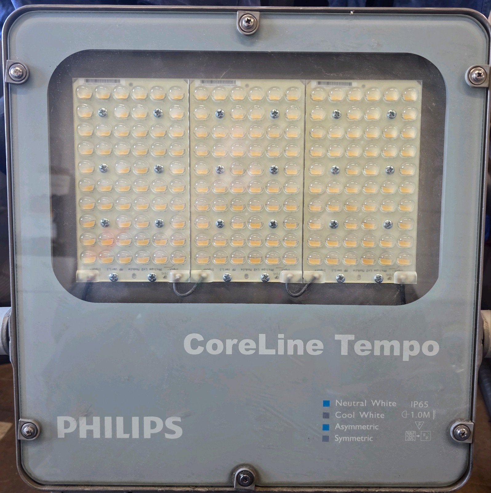Philips Coreline BVP120/NW A 120W LED schijnwerper 4000K, Ophalen of Verzenden, Zo goed als nieuw, 50 tot 200 watt, Lamp